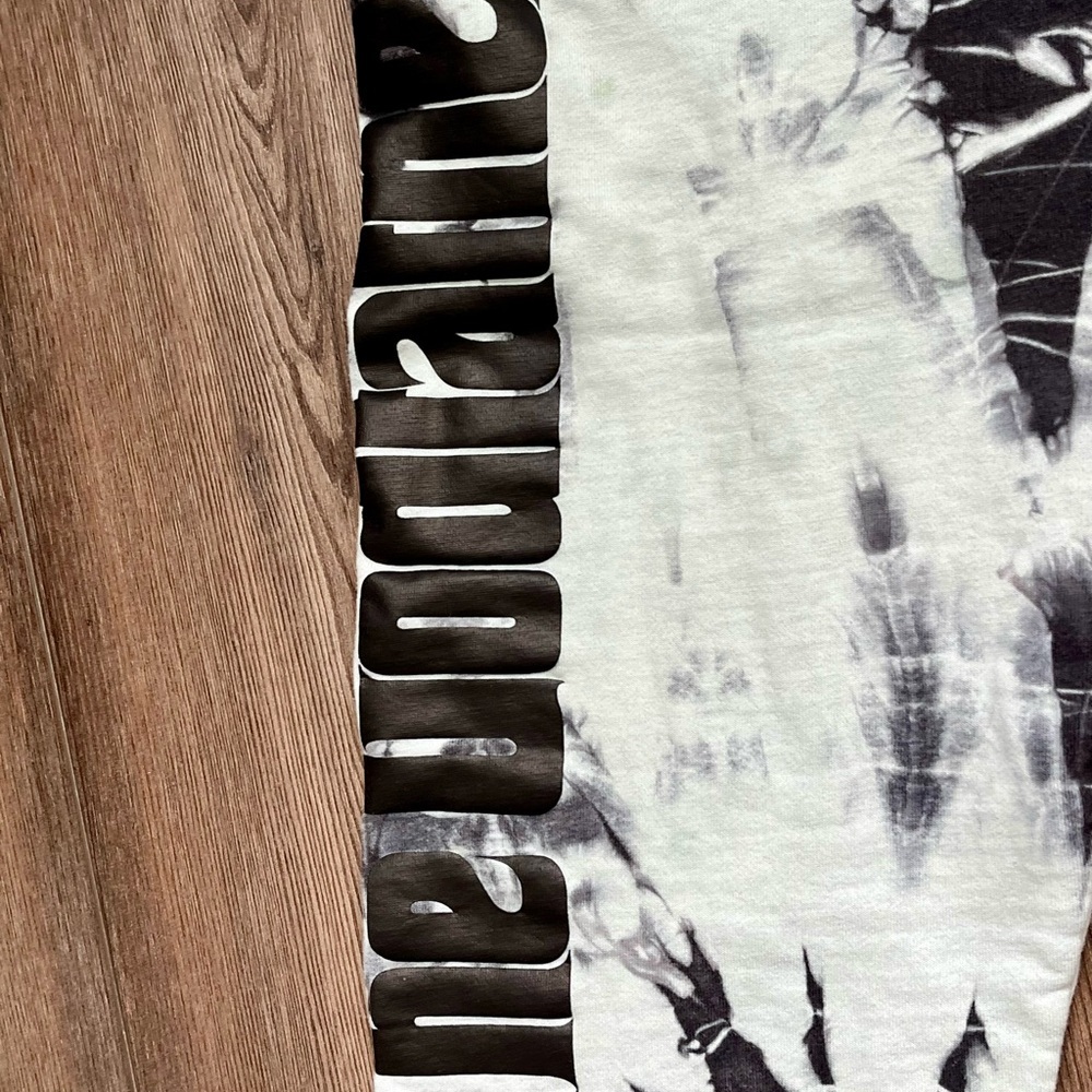 PALACE Black and White Tie Dye Sweatpants - Picture 3 of 10